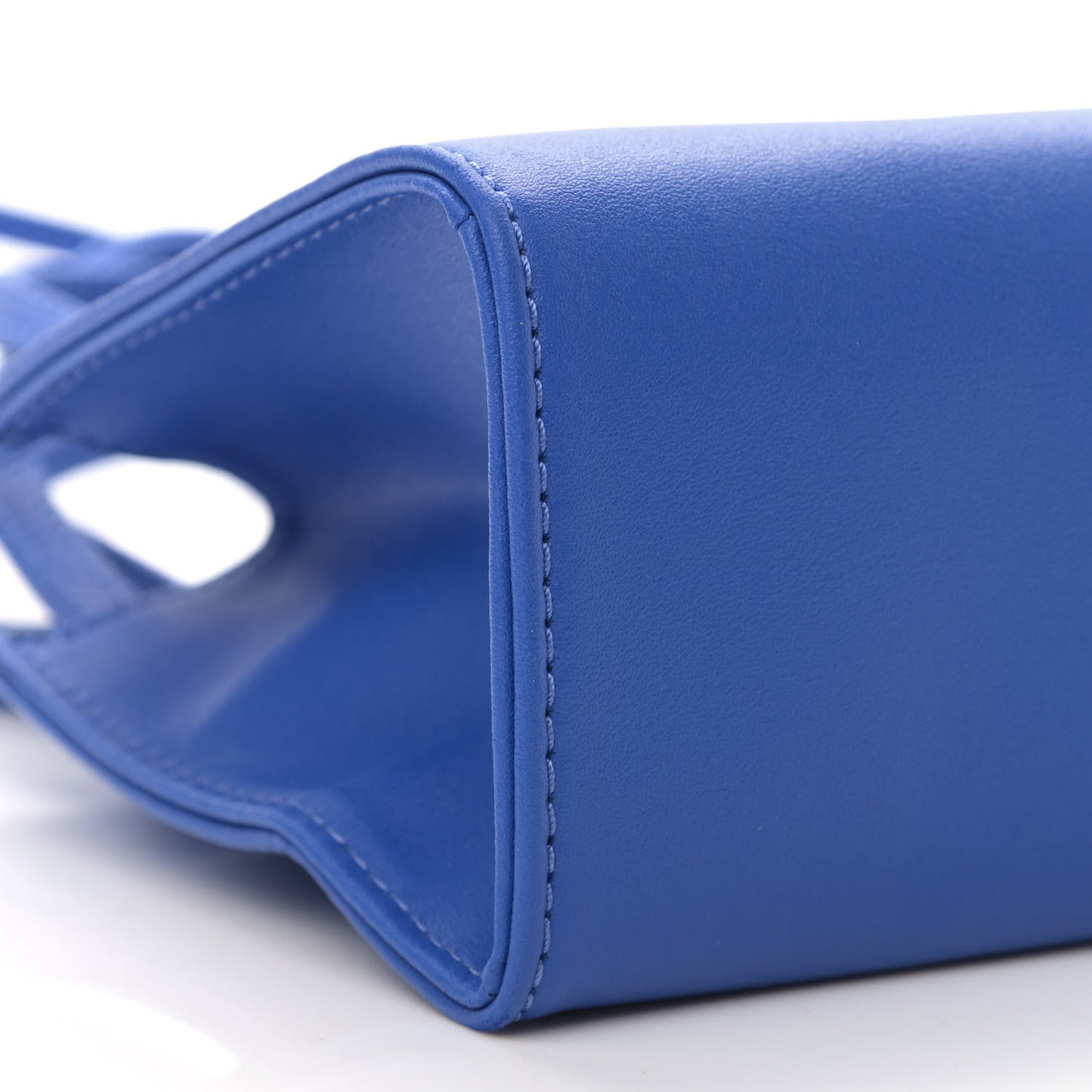 Vegan Leather Small Shopping Bag Painters Tape