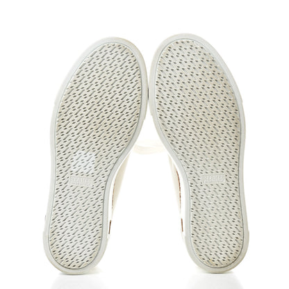 Hermes Calfskin Pegase Pop Polo Sneakers 37.5 Multicolor White 5 of 11