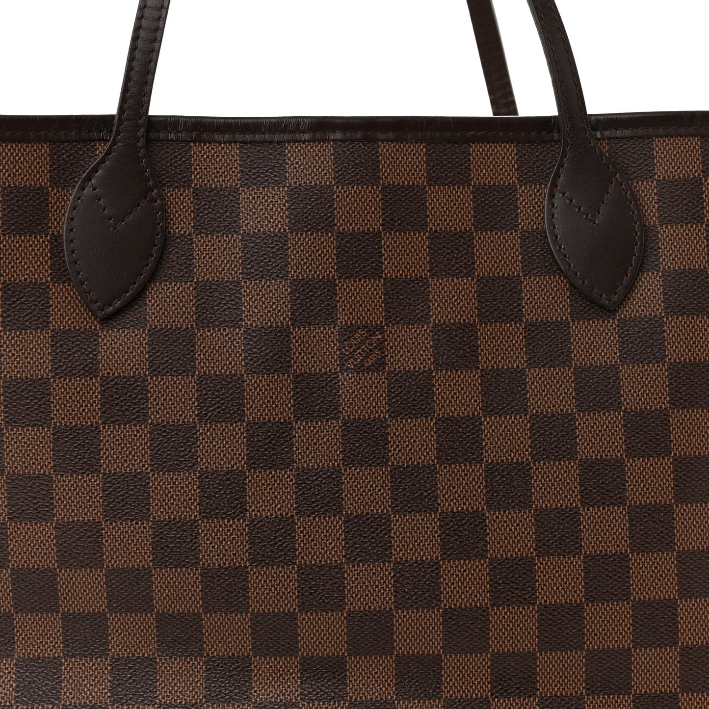 Damier Ebene Neo Neverfull MM Rose Ballerine