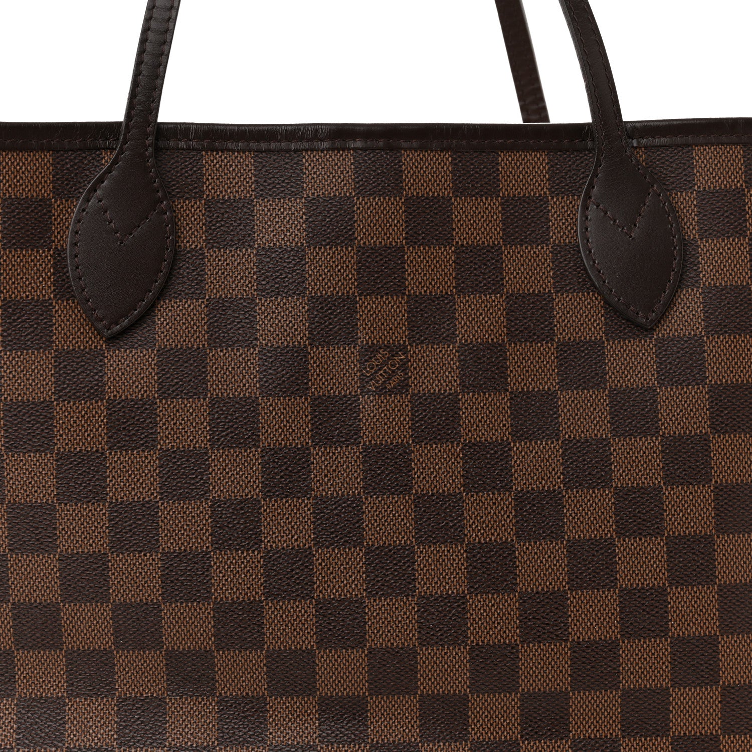 Louis Vuitton Damier Ebene Neo Neverfull MM Rose Ballerine 8 of 11