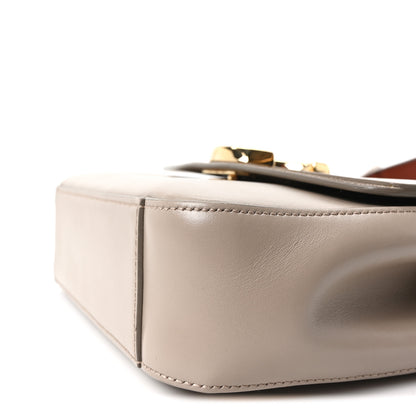 Chloe Shiny Calfskin Suede Small C Double Carry Bag Motty Grey 9 of 9