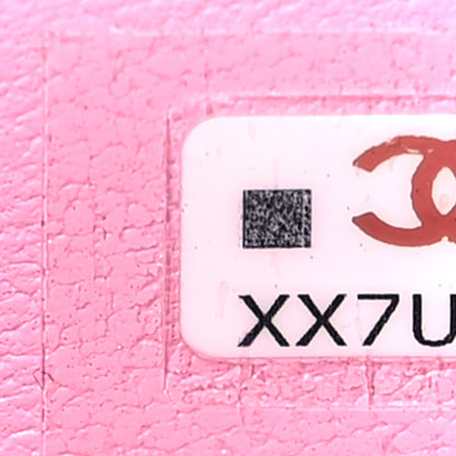 Chanel Caviar Quilted Sweetheart Vanity Case Pink 7 of 10