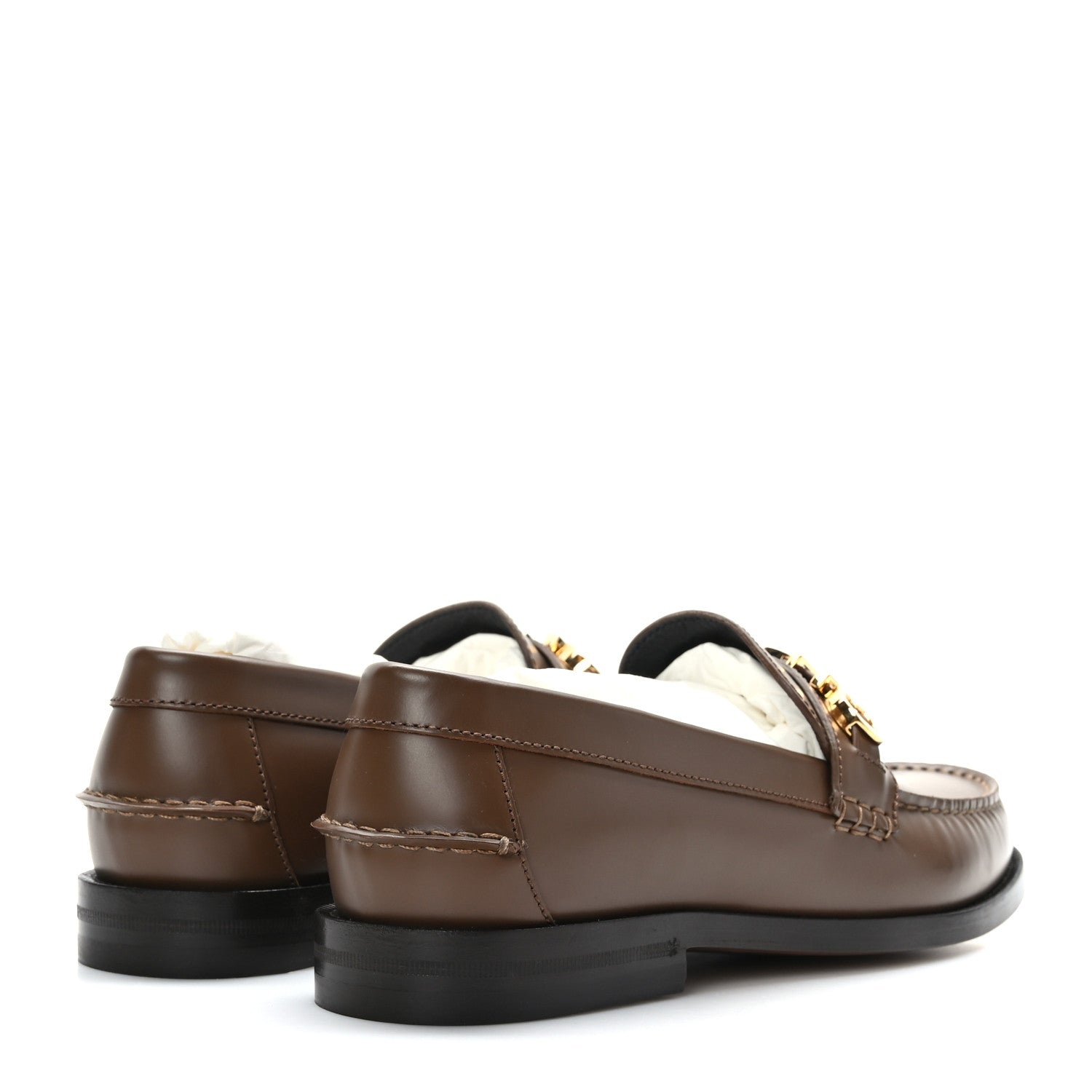 Gucci Millennial Ribot Mens Cara Loafers 7.5 Brown Sugar 4 of 9