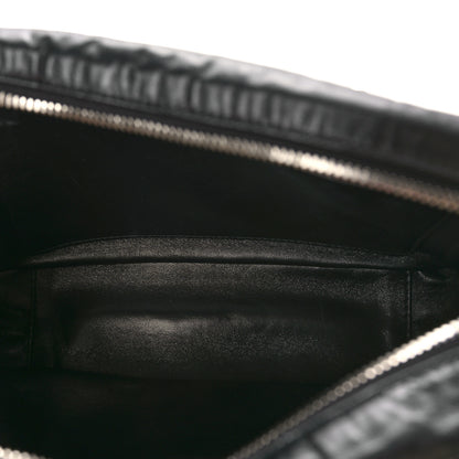 Prada Nappa Antique Medium Re-Edition 2001 Two Handle Bag Black 5 of 8