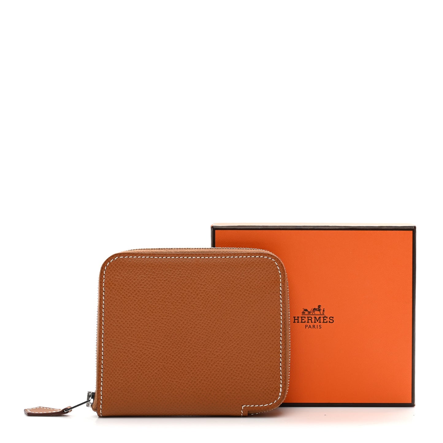 Epsom Silk'in Compact Wallet Gold