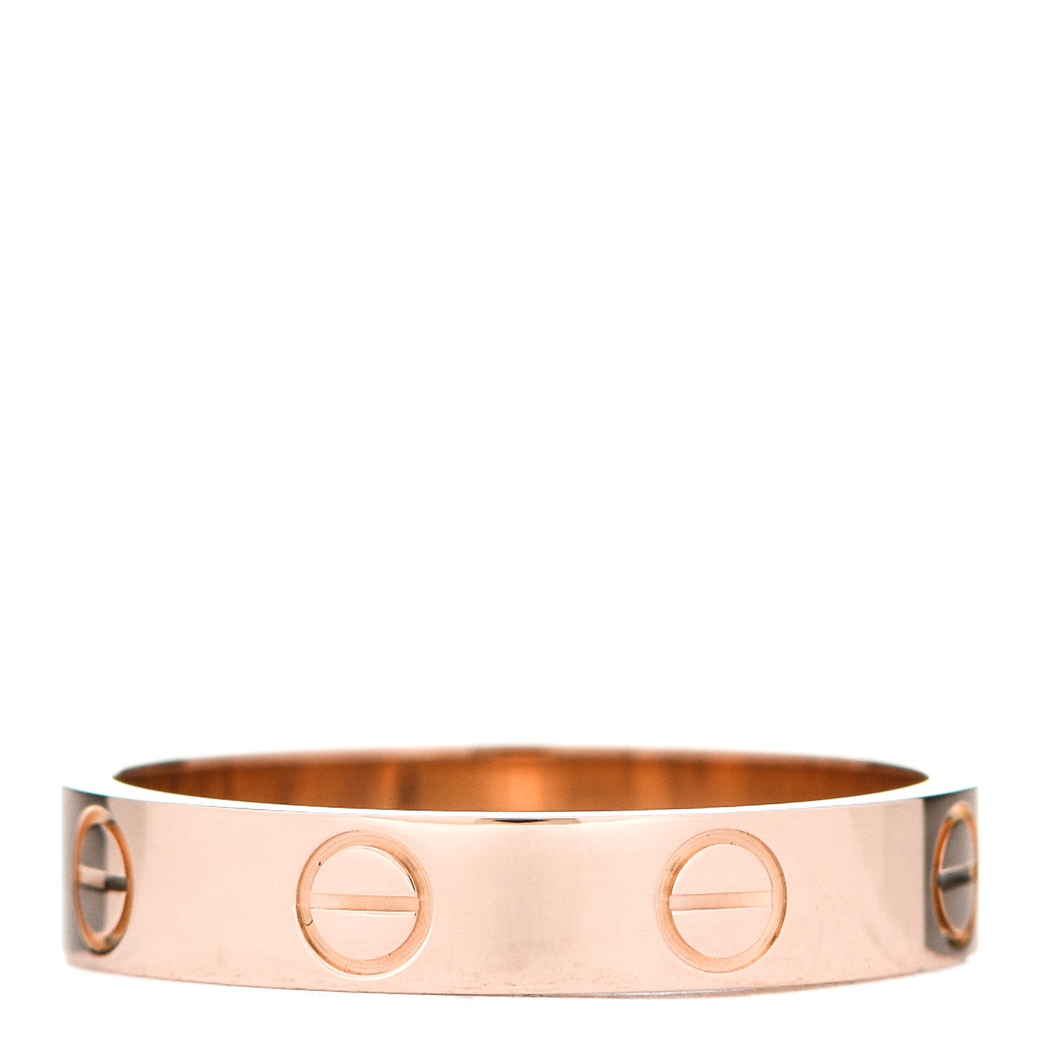 Cartier 18K Pink Gold 3.5mm LOVE Wedding Band Ring 52 6 3 of 4