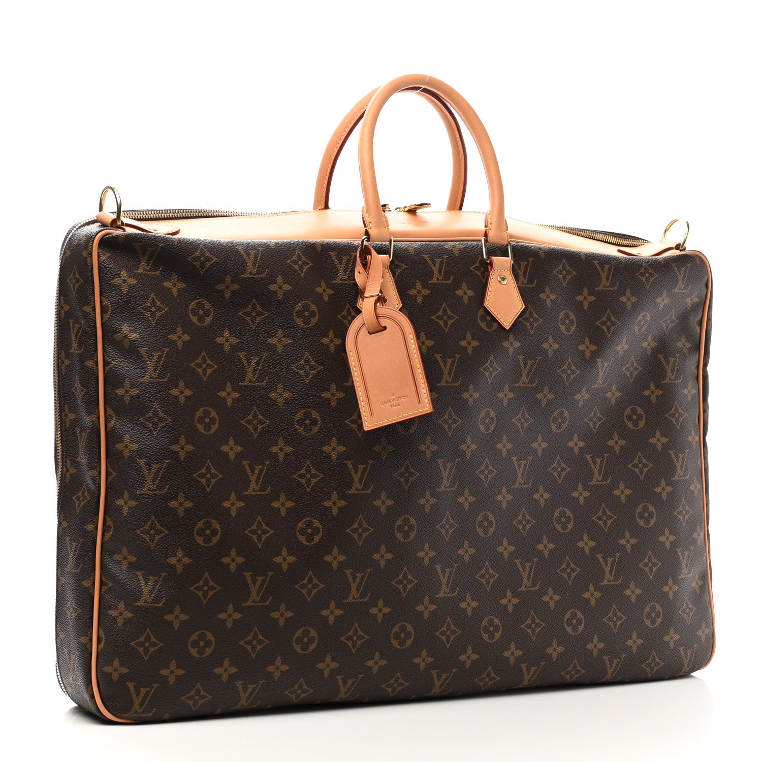 Louis Vuitton Monogram Garment Cover 2 Hangers 2 of 10