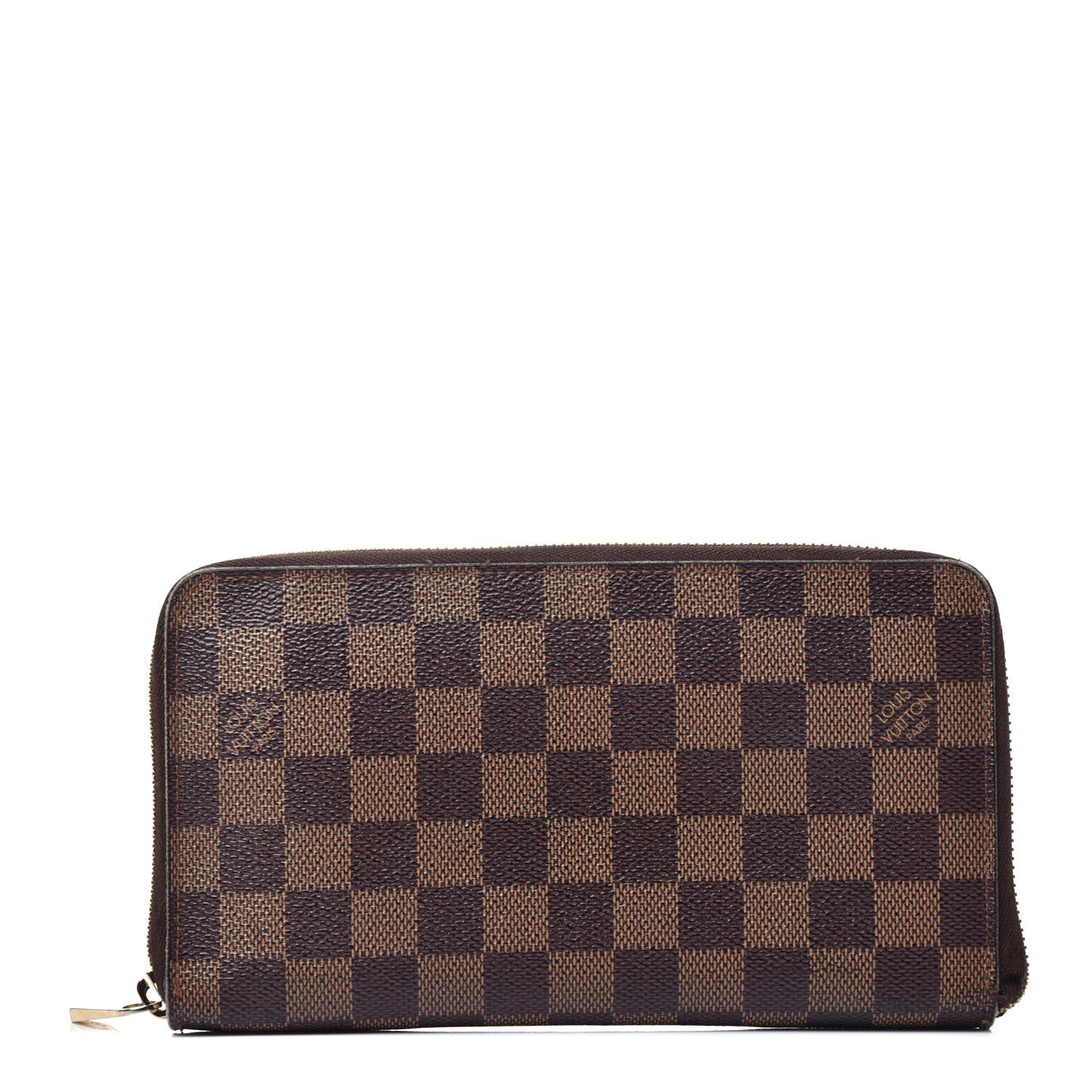 Louis Vuitton Damier Ebene Zippy Organizer Wallet 1 of 7