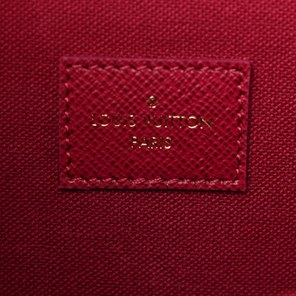 Louis Vuitton Monogram Pochette Felicie Chain Wallet Fuchsia 7 of 11