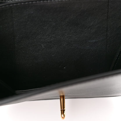 Versace Vitello Barocco Virtus Small Top Handle Shoulder Bag Black 14 of 18