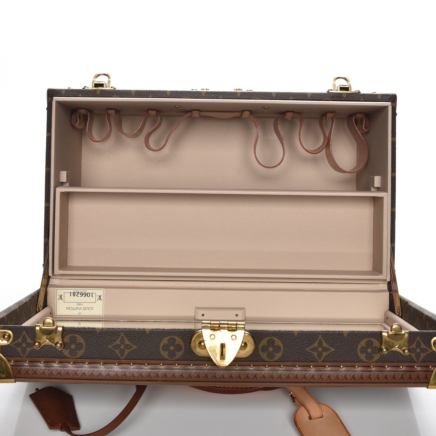 Monogram Boite Bouteilles et Glace Beauty Train Case