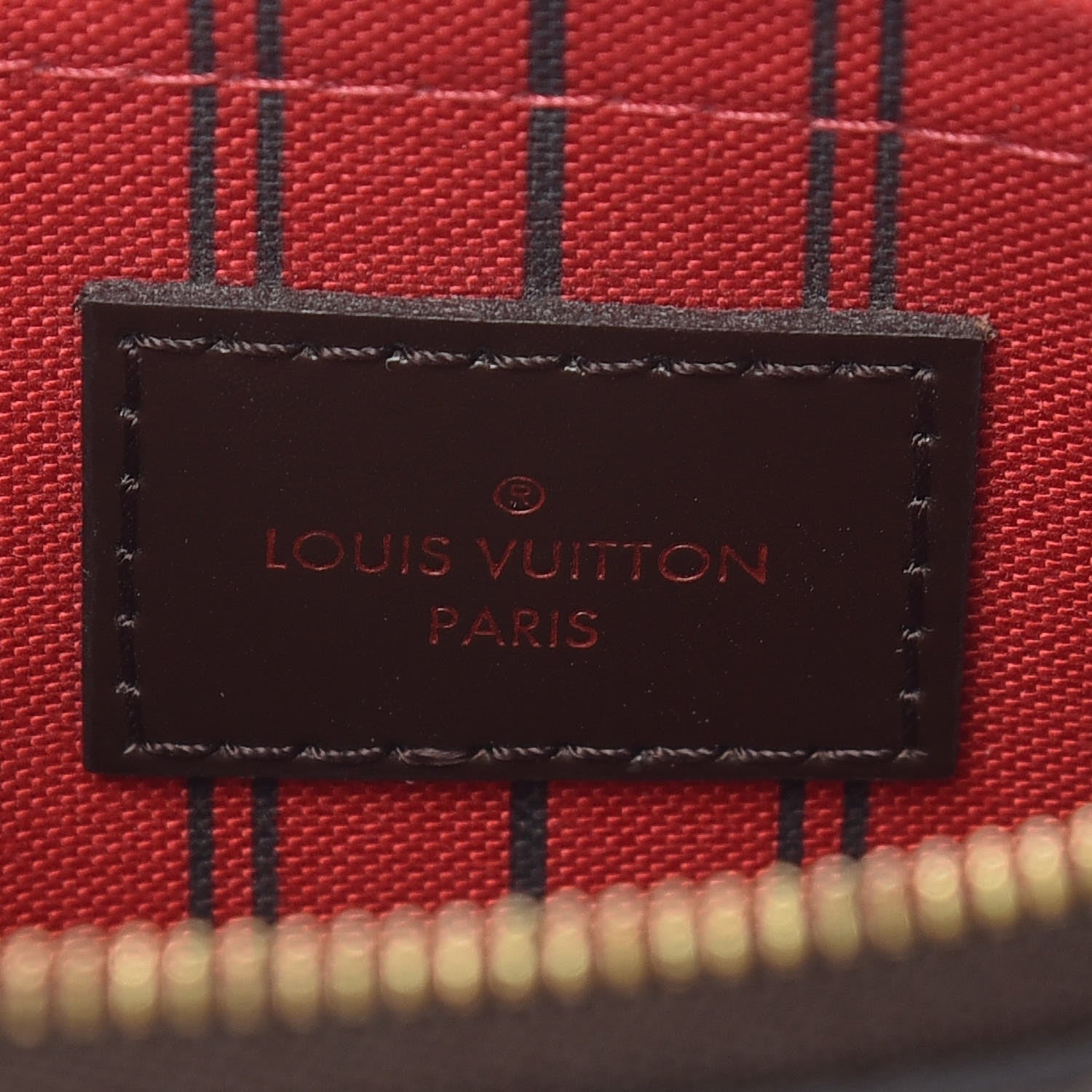 Louis Vuitton Damier Ebene Neverfull MM GM Pochette 7 of 8