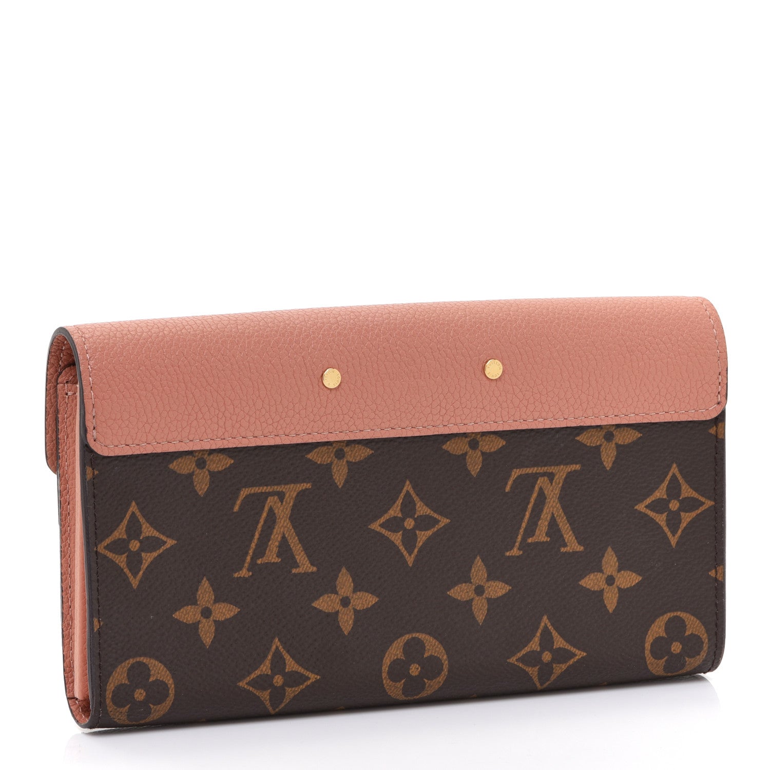 Louis Vuitton Monogram Pallas Wallet Peach 3 of 10