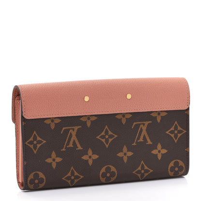 Louis Vuitton Monogram Pallas Wallet Peach 3 of 10