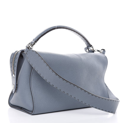 Fendi Cuoio Romano Selleria Lei Boston Tote Nube 3 of 11