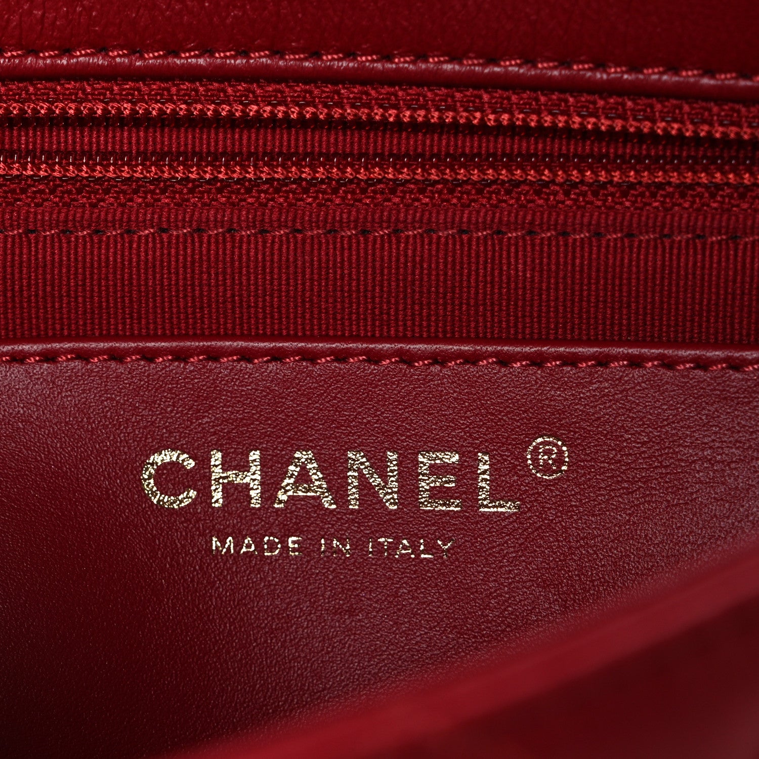 Chanel Lambskin Quilted Small Pillow Crush Flap Red 6 of 11
