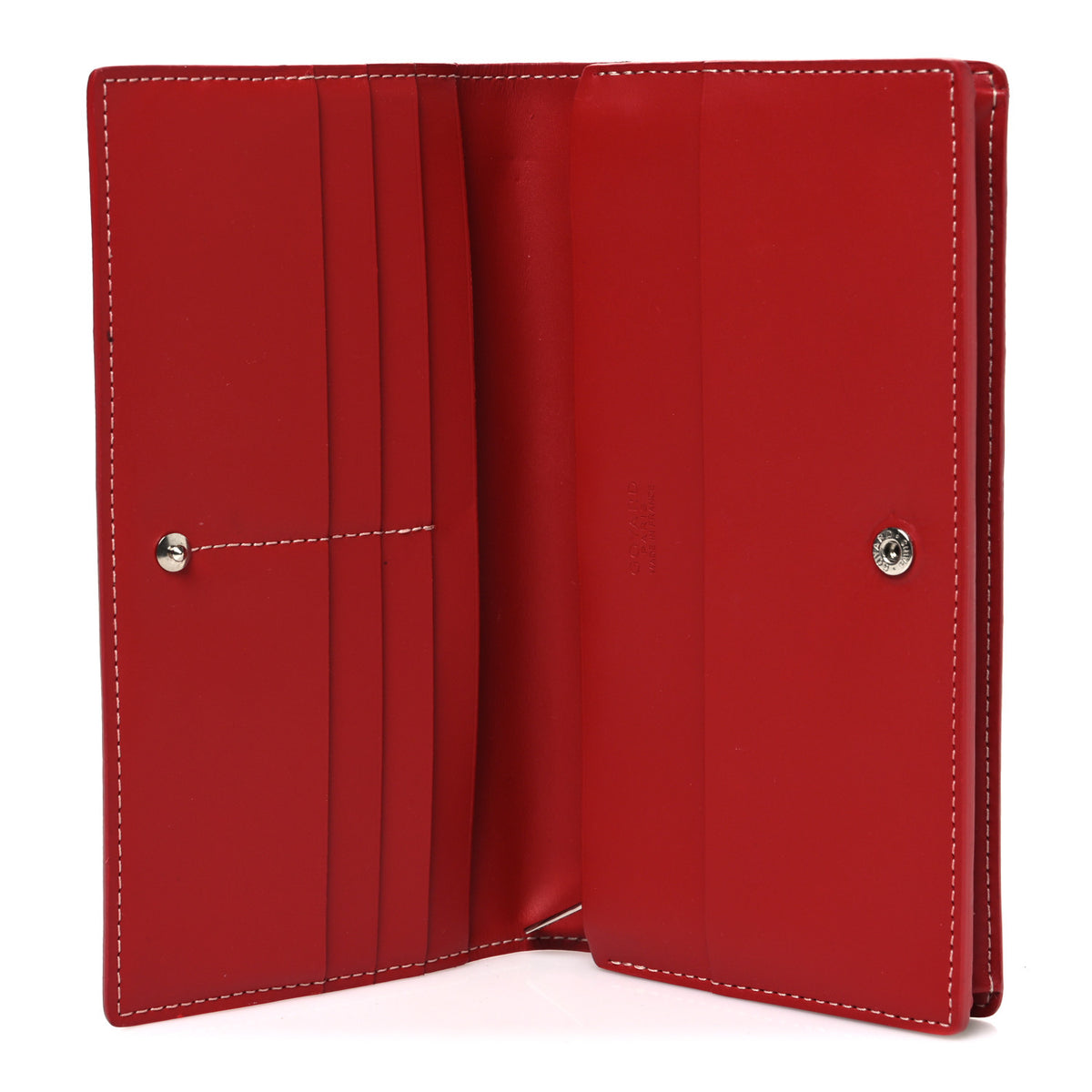 Goyardine Richelieu Wallet Red