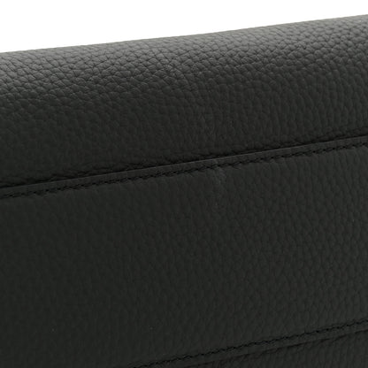 The Row Grained Calfskin Marlo 12 Tote Bag Dark Pine 10 of 10
