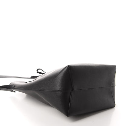 Mansur Gavriel Saffiano Bucket Bag Black Flamma 5 of 11