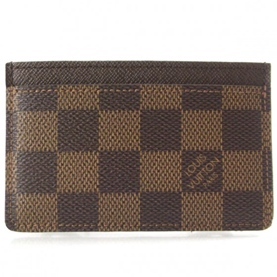 Damier Ebene Card Holder
