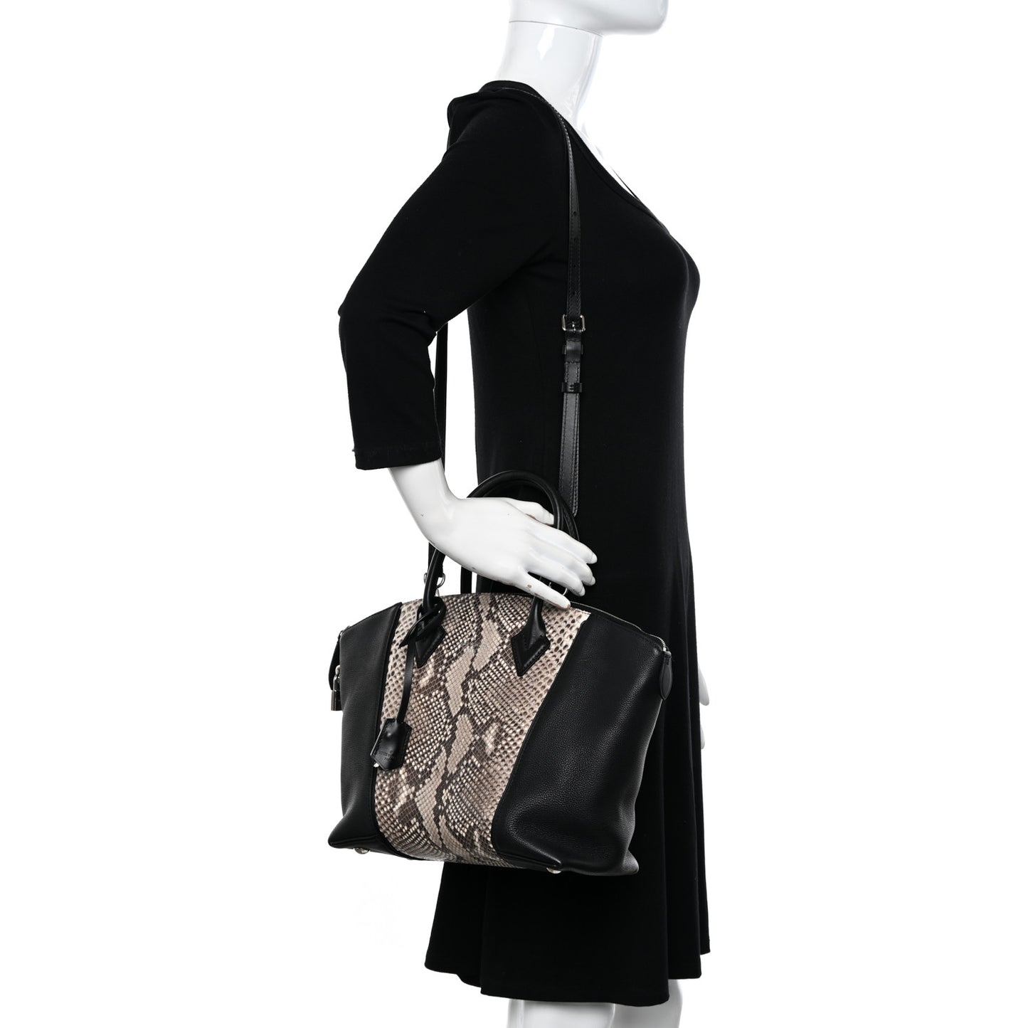 Snakeskin Soft Lockit PM Black