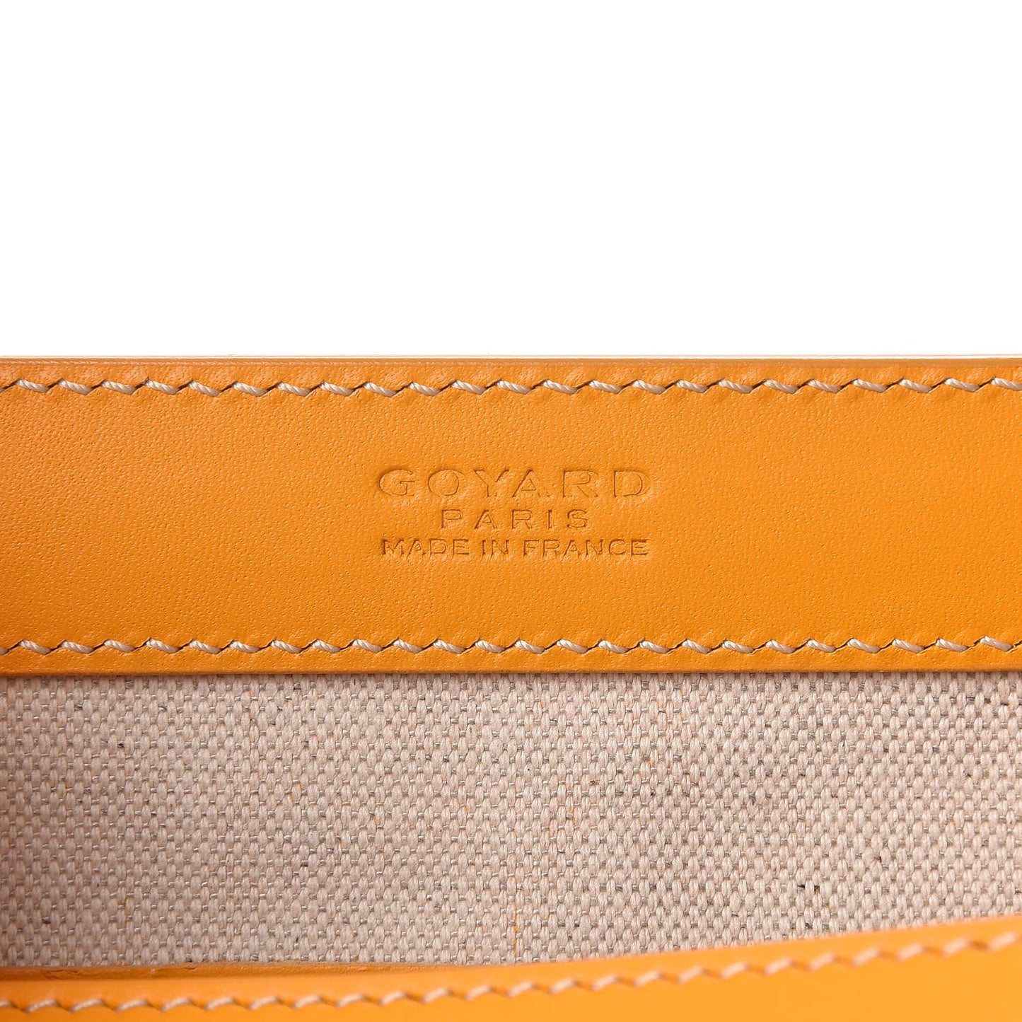 Goyardine Bellechasse PM Yellow