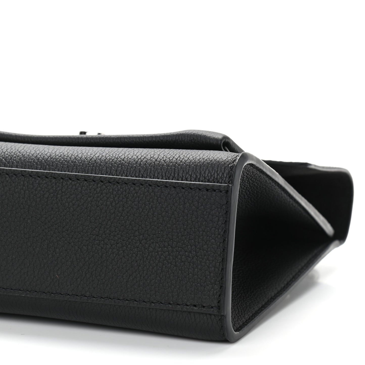 Soft Calfskin Mylockme Chain Bag BB Black