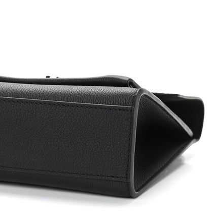 Louis Vuitton Soft Calfskin Mylockme Chain Bag BB Black 10 of 11