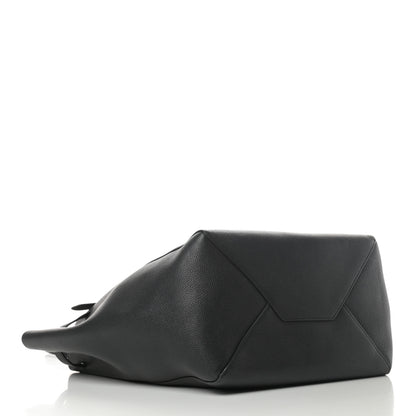 Celine Soft Grained Calfskin Small Belt Cabas Phantom Black 4 of 11