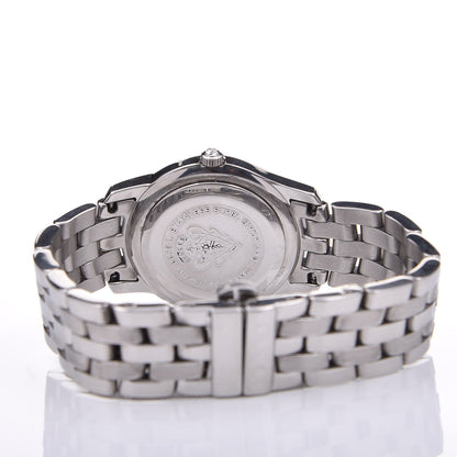 Gucci Stainless Steel Diamond 27mm 5500L Quartz Watch Black 4 of 6