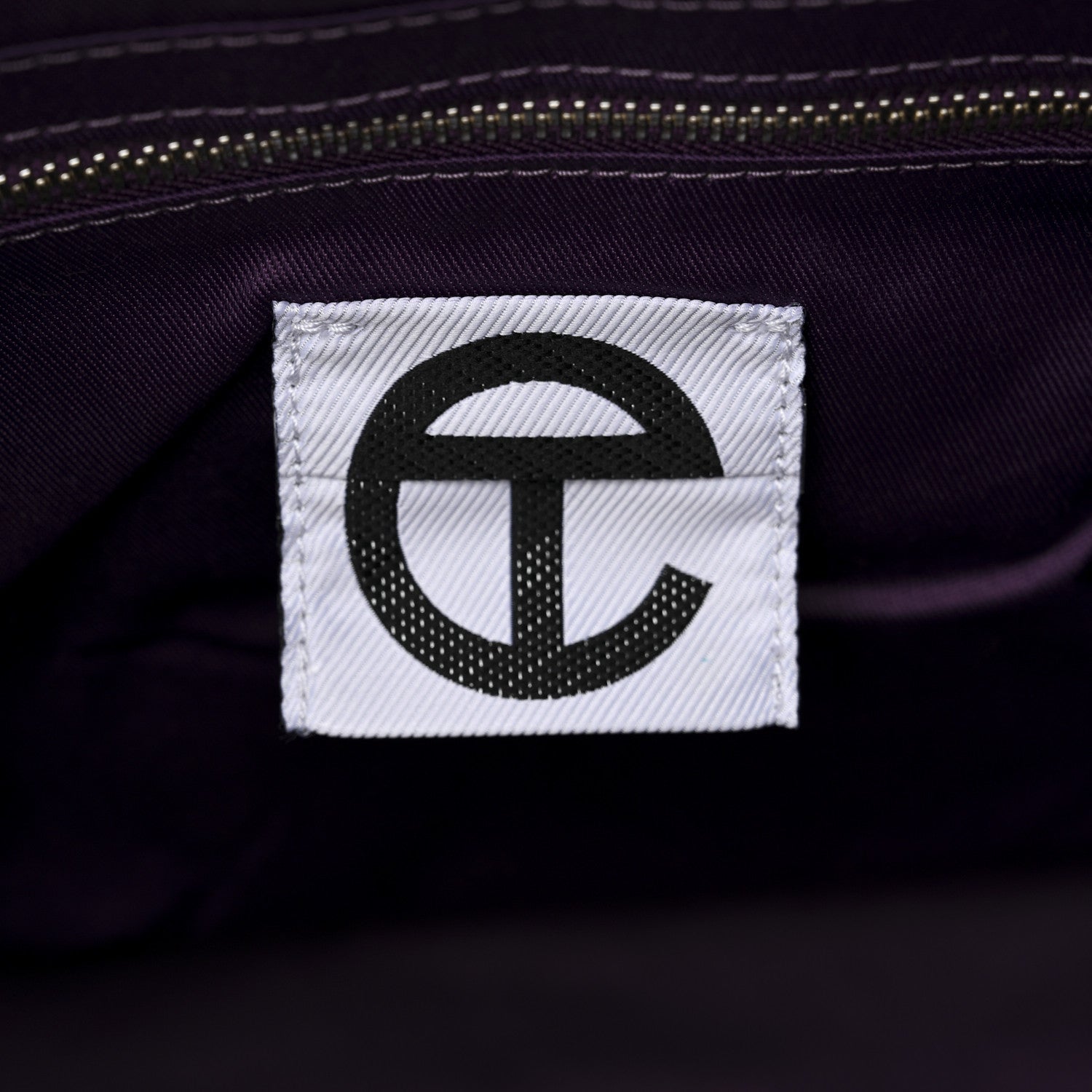 Telfar Vegan Leather Medium Shopping Bag Eggplant 6 of 10