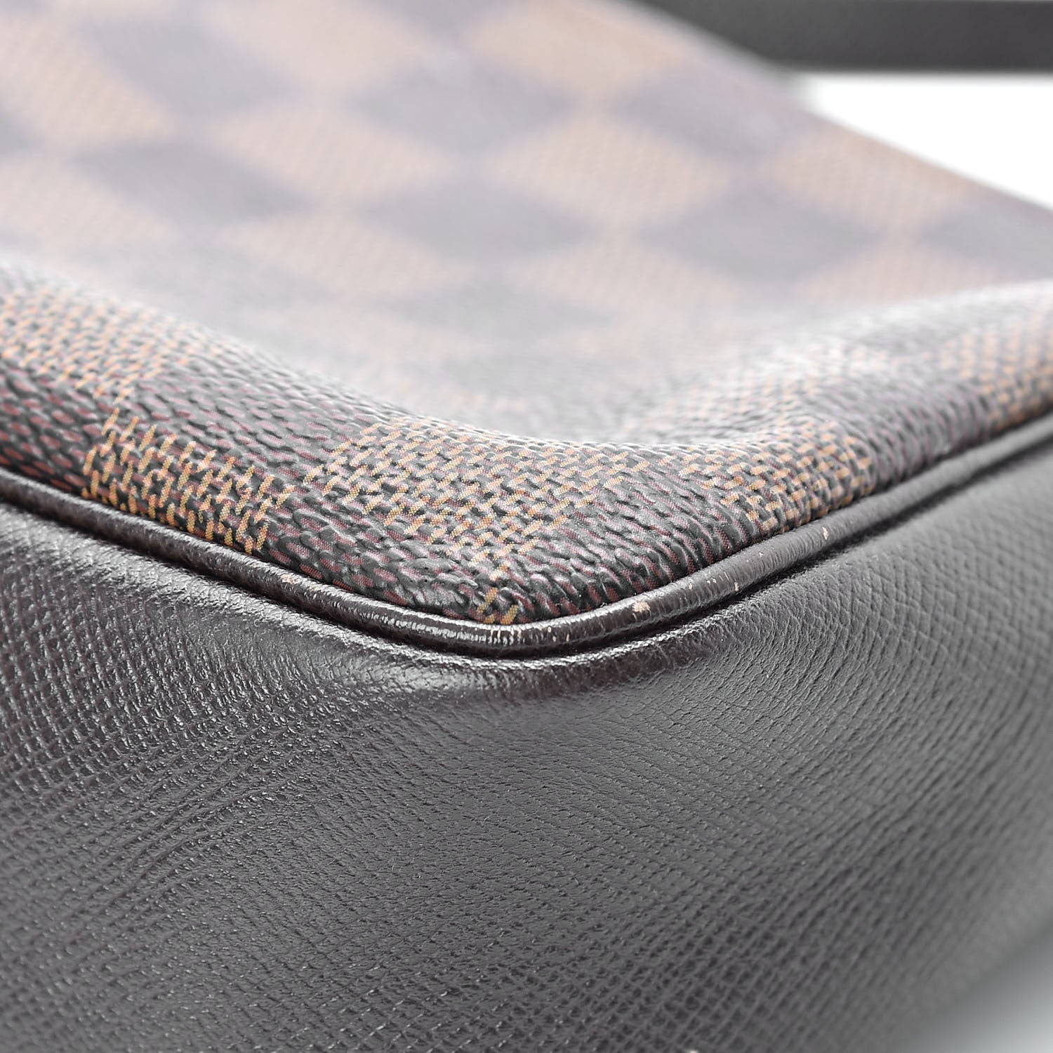 Louis Vuitton Damier Ebene Trousse Make Up Bag Pochette 10 of 17