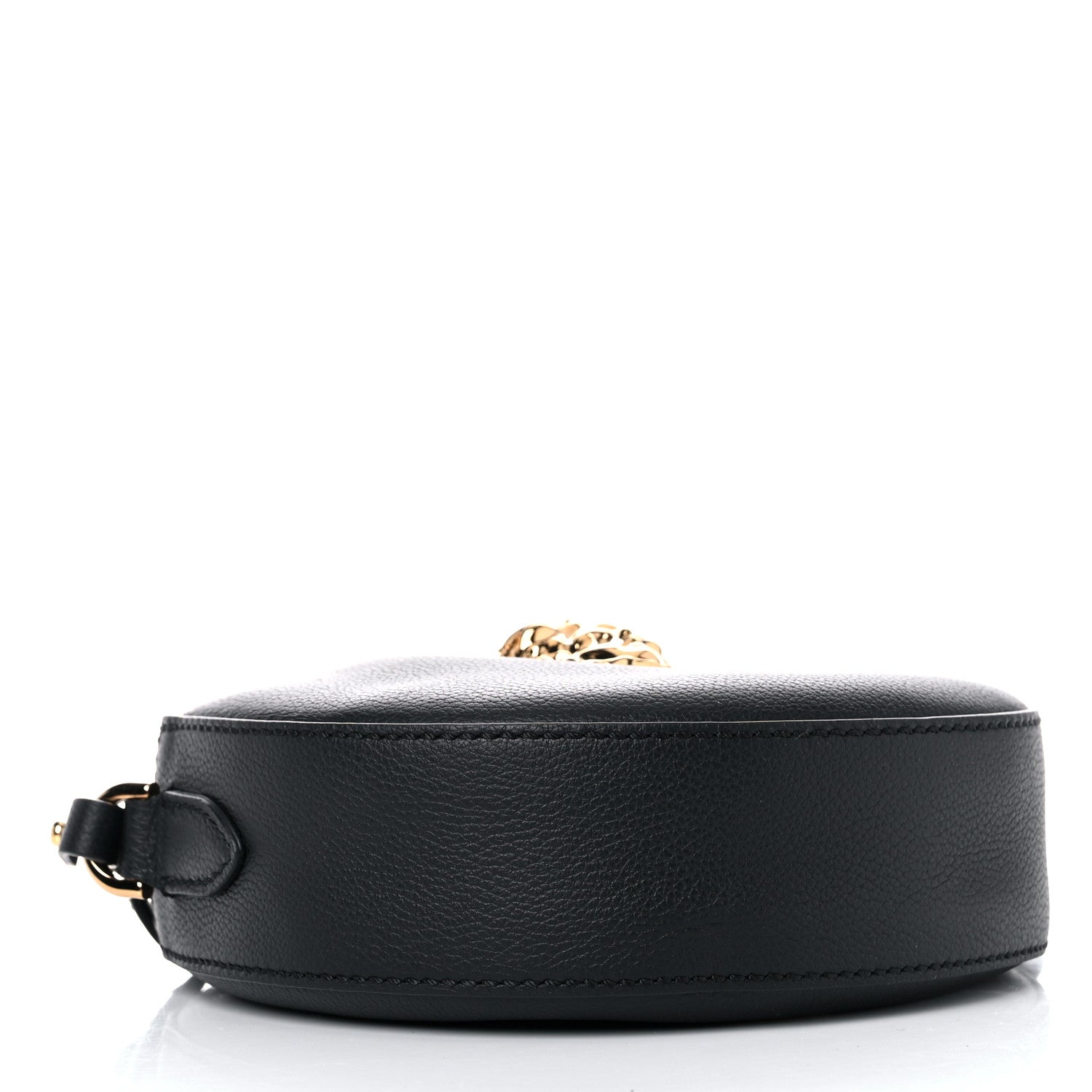 Versace Calfskin La Medusa Round Camera Bag Black 4 of 10