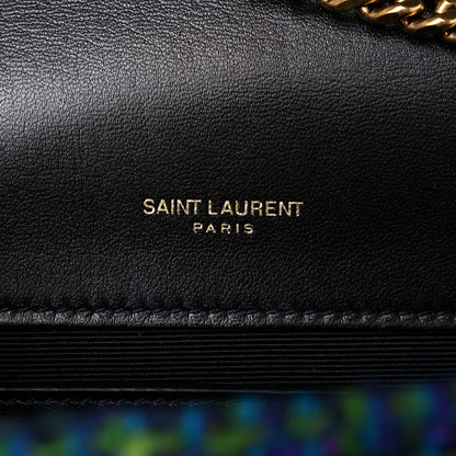 Saint Laurent Tweed Small Monogram Kate Satchel Multicolor 6 of 9