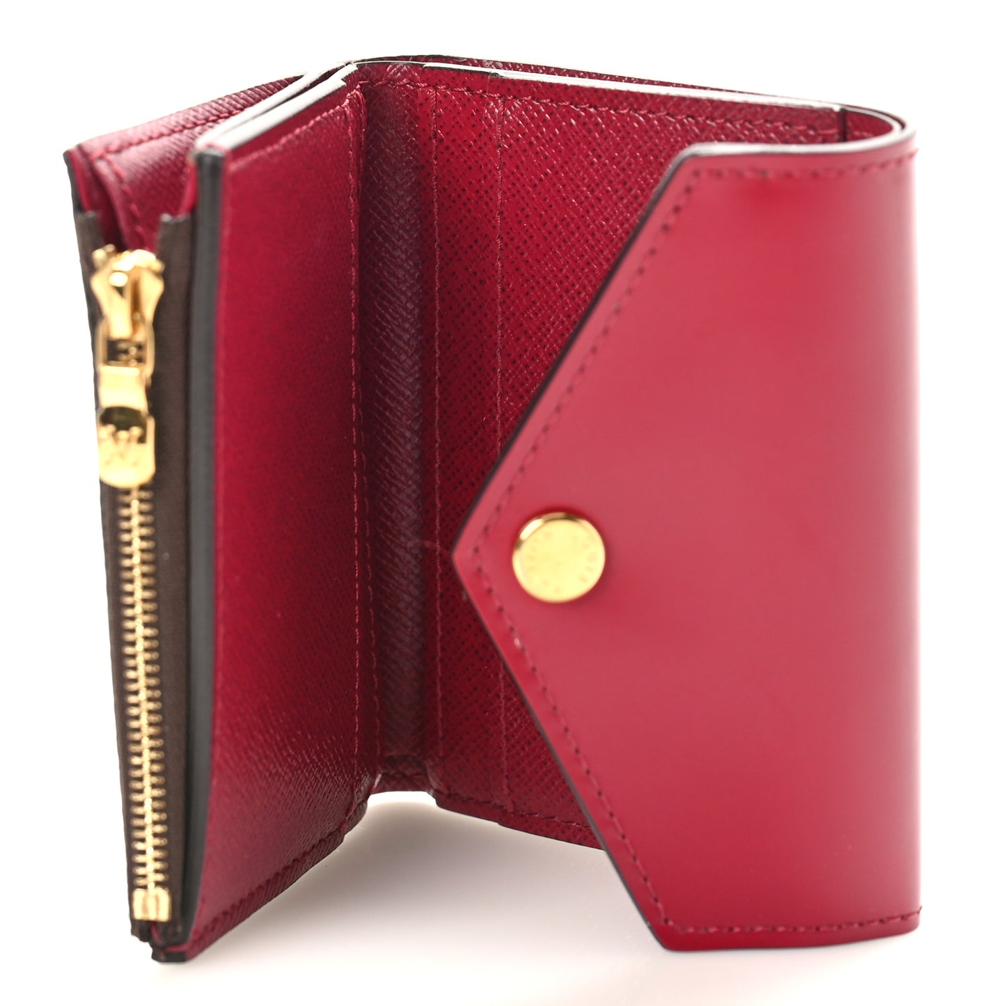 Monogram Zoe Wallet Fuchsia