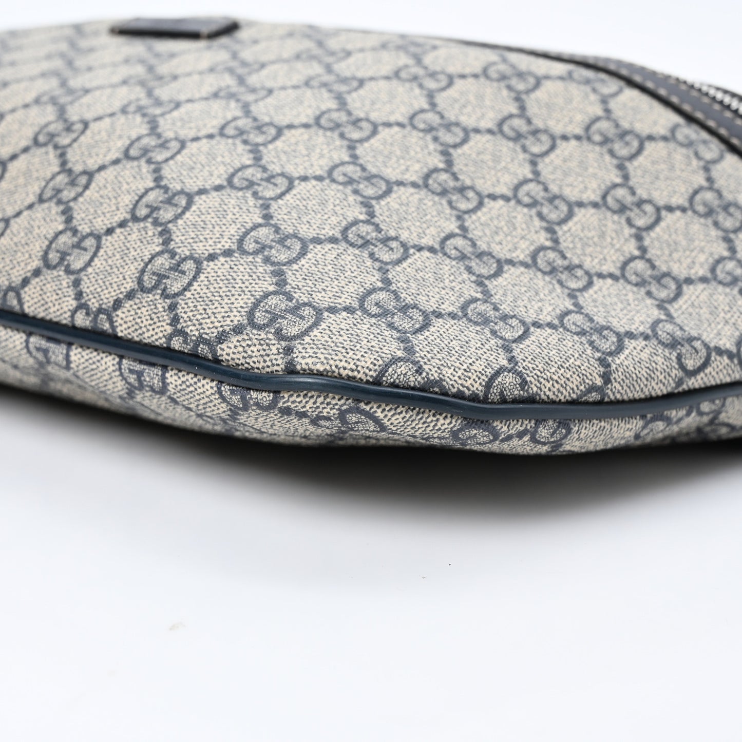 GG Plus Monogram Belt Bag Navy