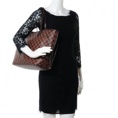Louis Vuitton Damier Ebene Neverfull MM 2 of 9
