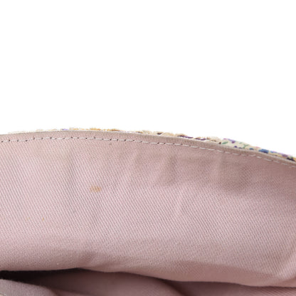 Chanel Fabric Patchwork Medium Flap Bag Pink 11 of 13