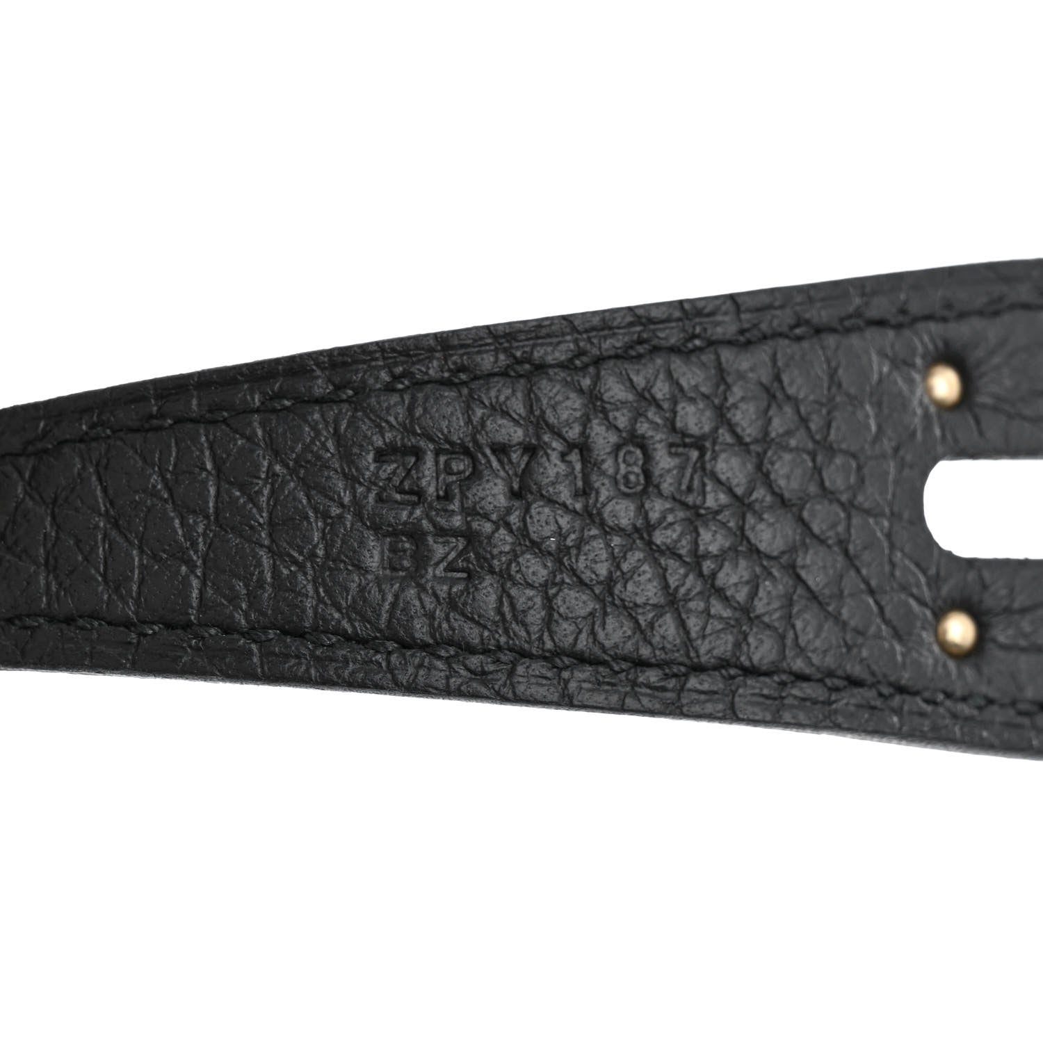 Hermes Taurillon Clemence Lindy 26 Black 7 of 12