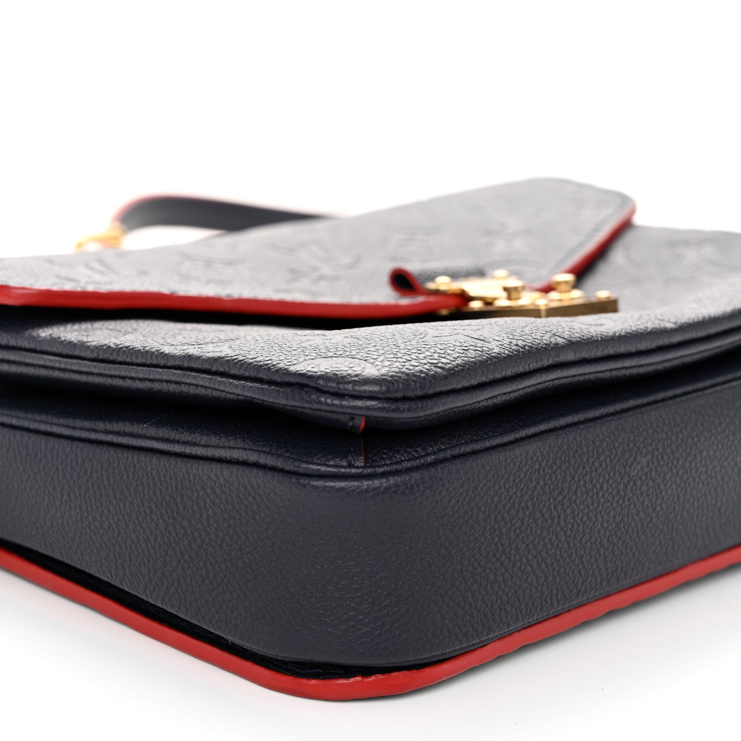 Louis Vuitton Empreinte Pochette Metis Marine Rouge 8 of 10