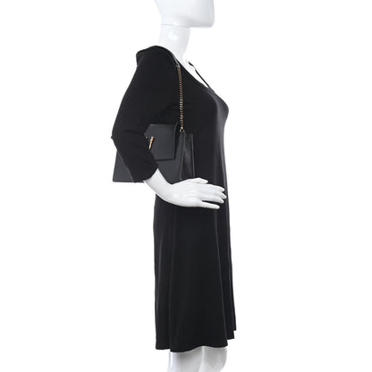 Versace Saffiano Virtus Small Shoulder Bag Black 2 of 12