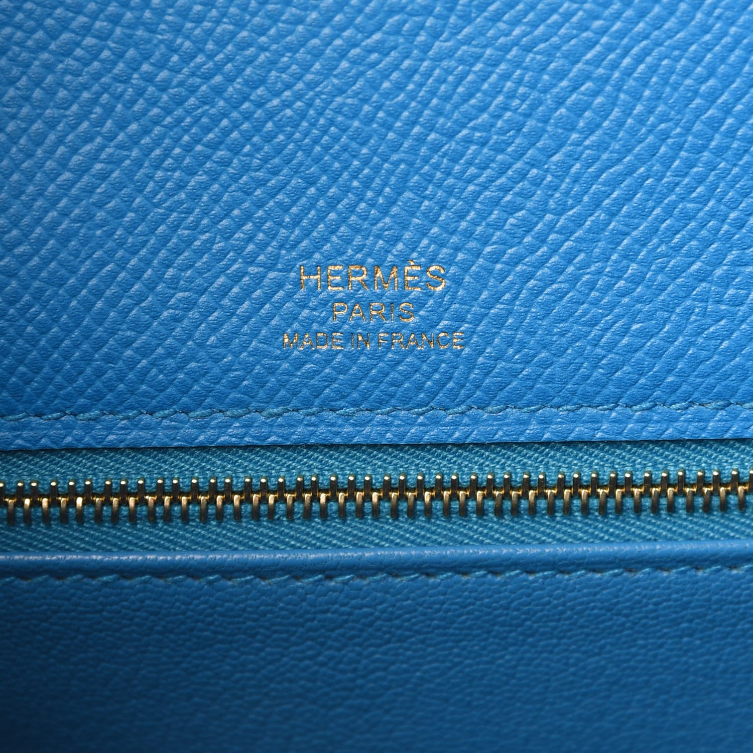 Hermes Epsom Casaque Kelly Sellier 28 Bleu Indigo Black Bleu Frida 6 of 10