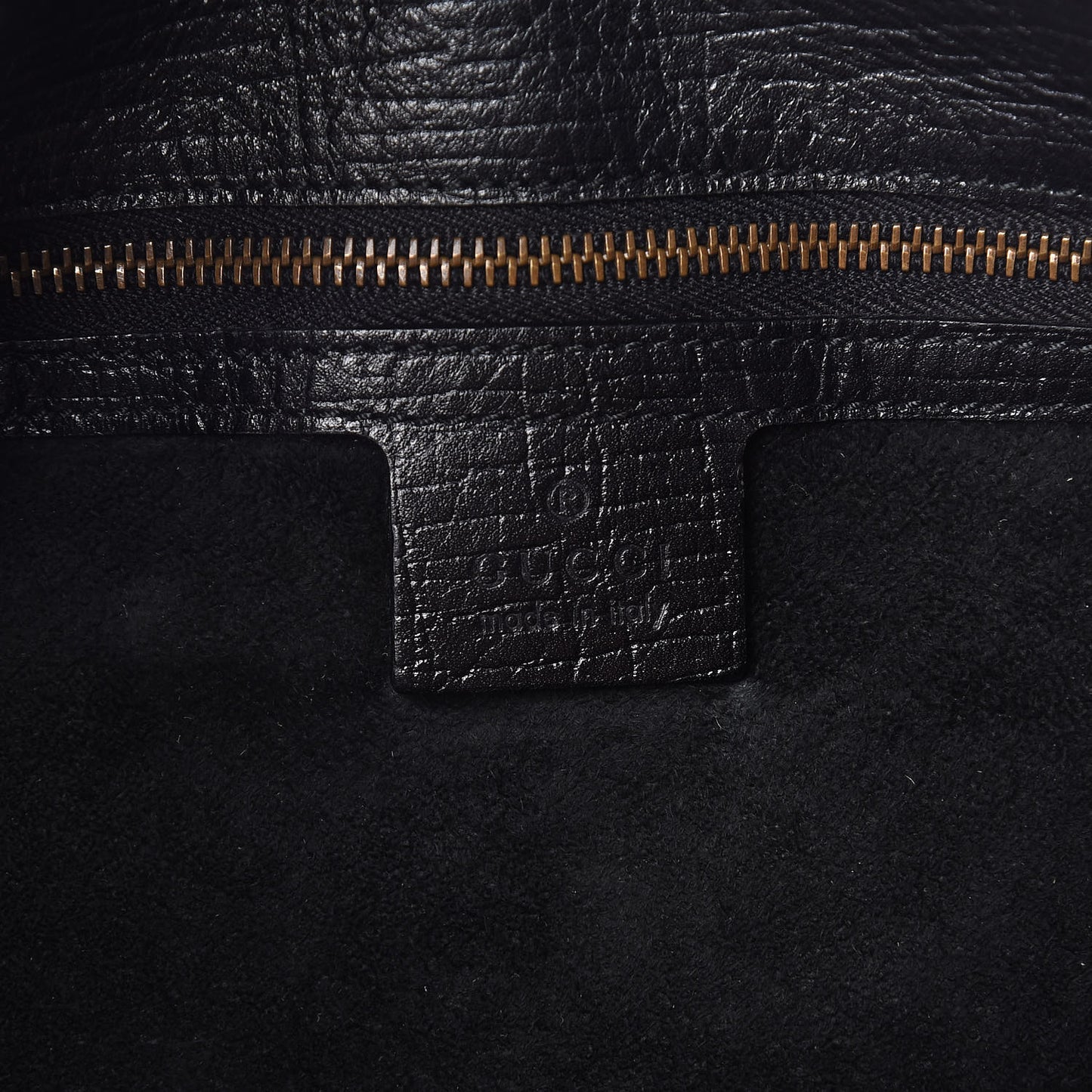 Calfskin Large Horsebit Chain Hobo Black