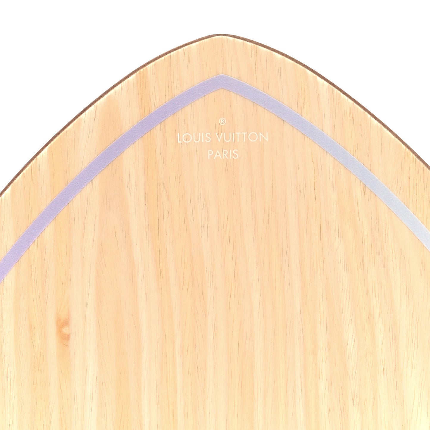 Wood Monogram Giant Spring In The City Skimboard Sunrise Pastel