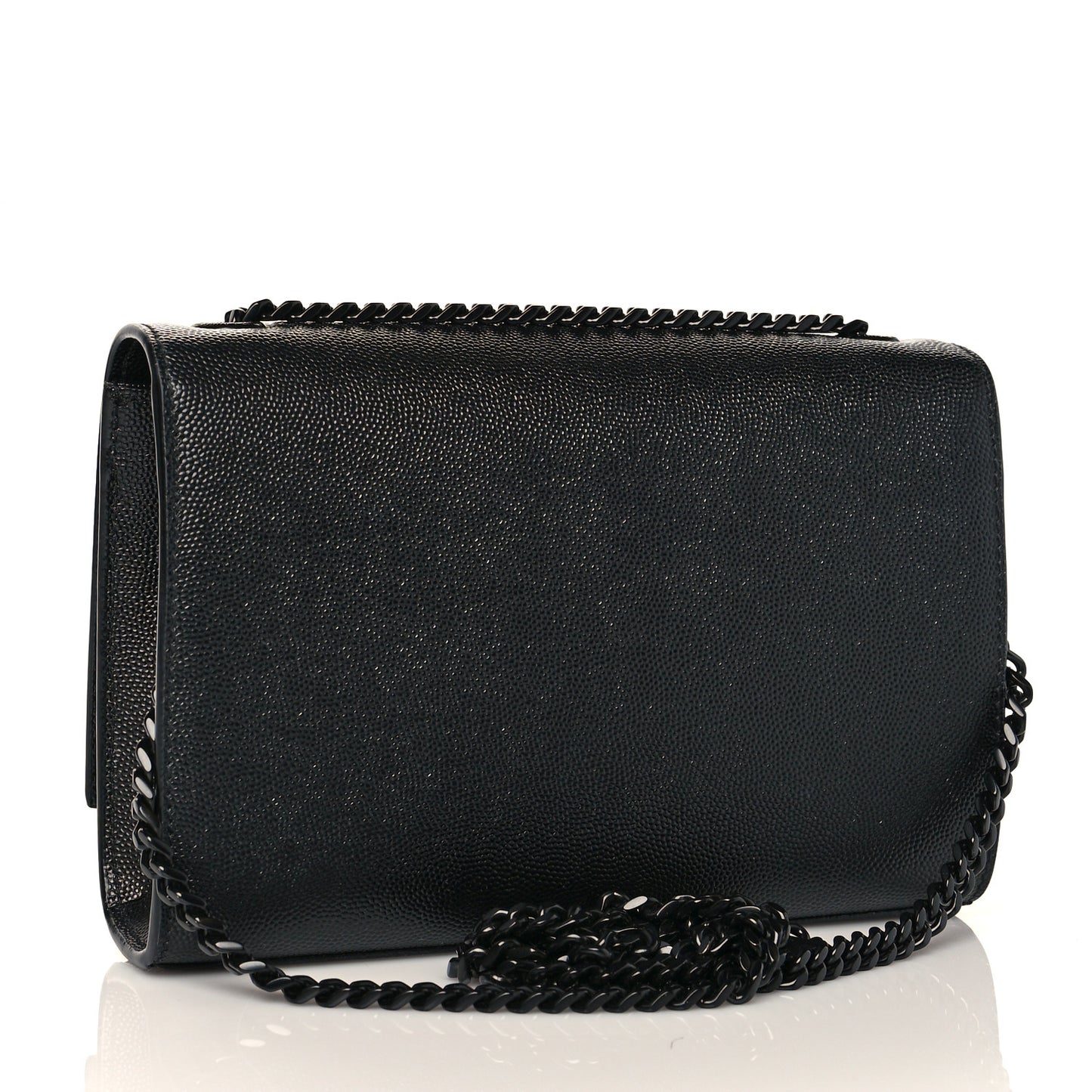 Grain De Poudre Small Monogram Kate Satchel Black