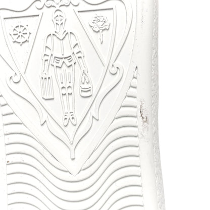 Gucci Calfskin Ayers Bee Embroidered Womens Ace Sneakers 36 White Green 7 of 8