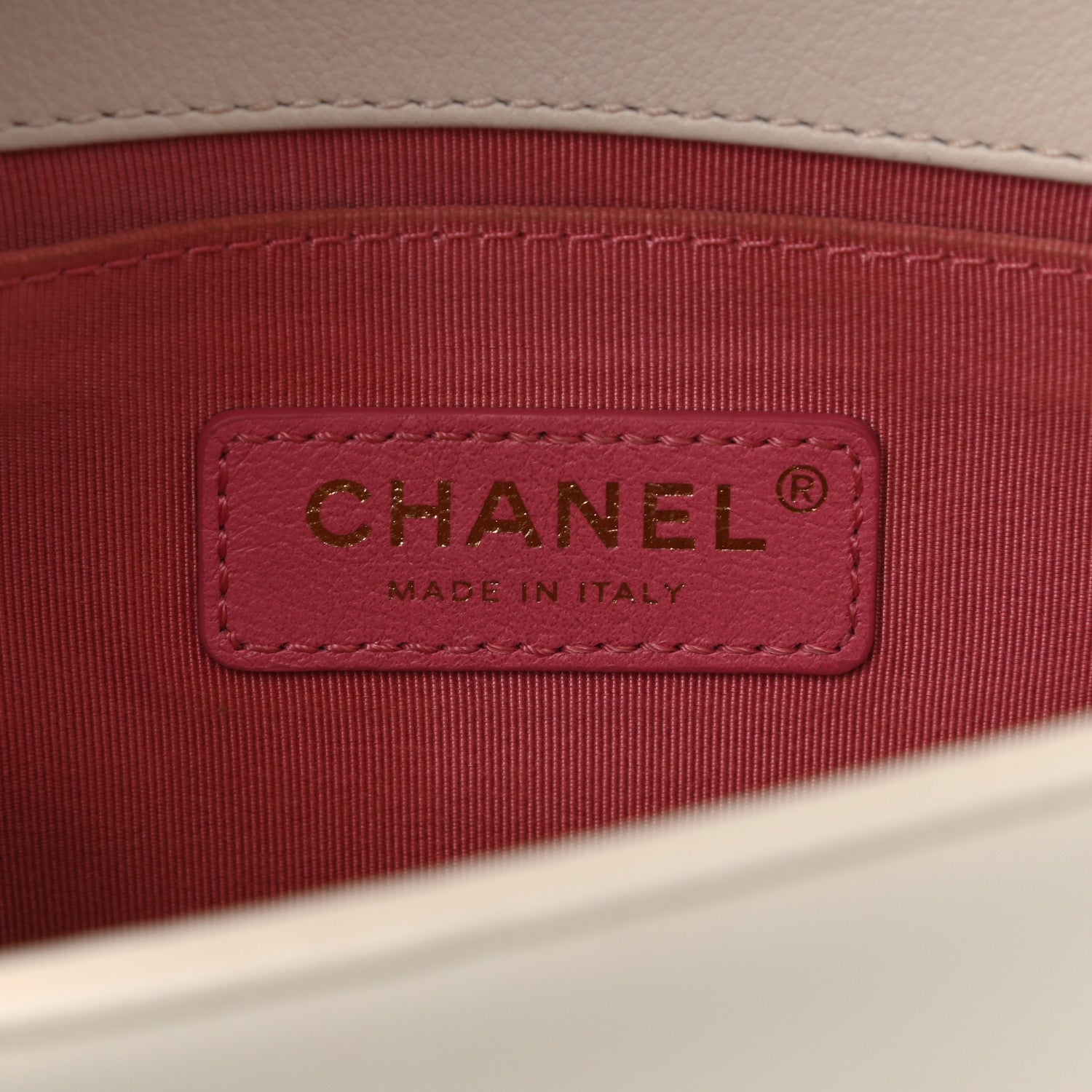 Chanel Calfskin Embroidered Small Boy Flap Ivory 6 of 11