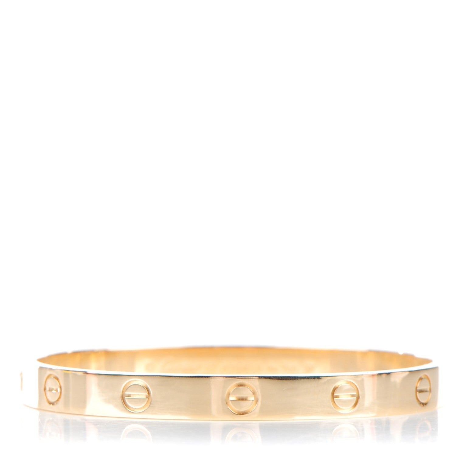Cartier 18K Yellow Gold LOVE Bracelet 17 1 of 7