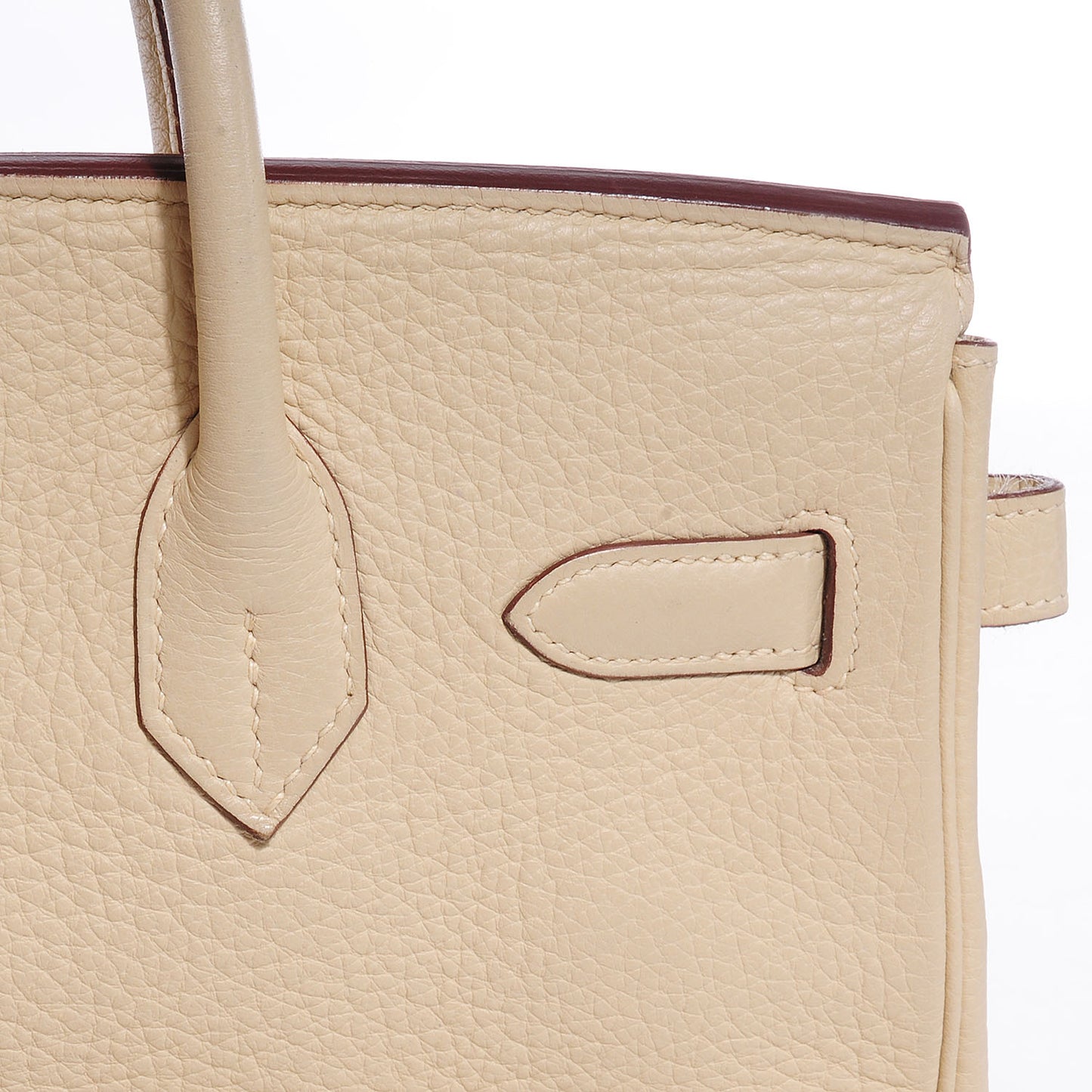 Taurillon Clemence Birkin 30 Parchemin