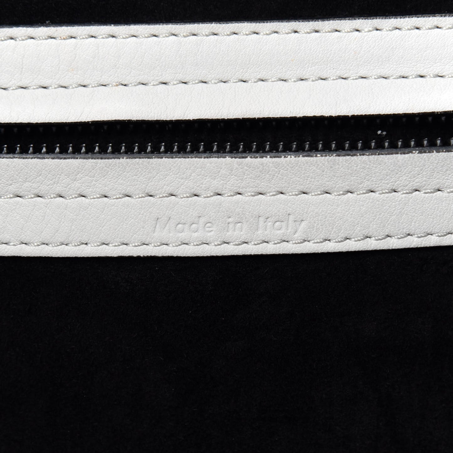Calfskin Medium Phantom Luggage White